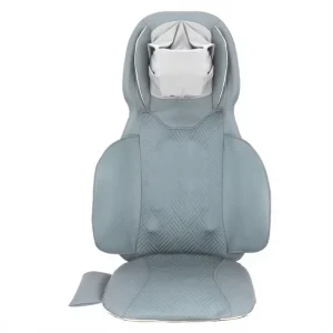 Full Body Stretching Massage Seat Cushion, Neck Traction Back Massager with Heat, Foldable Design for Easy Storage