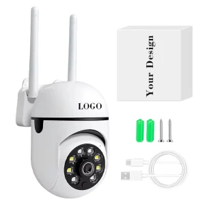 Full Color HD Night Vision Professional Security Camera 2 Way Audio Intercom Smart IP Camera TF Storage Convenient WiFi Camera