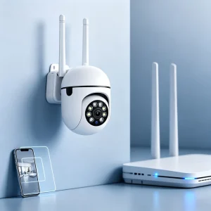 Full Color Night Vision Smart PTZ Security Camera 10x 20x Optical CMOS Indoor Motion Detection Human Tracking Two Way