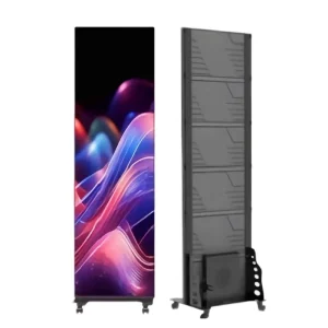 Full Flip Chip COB Smart LED Poster Screen Indoor LED Display for Retail Stores Digital Signage Shopping Mall and Elevators