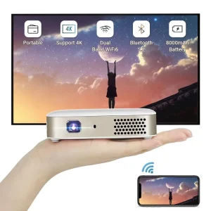 Full HD 1080P Smart Wifi Beamer Led Dlp Mini 4k Proyector Portable Travel Pocket Projectors