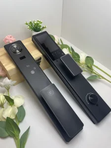 Full automatic Fingerprint Smart Lock with Face Recognition & App Control for Aluminum Brass Doors (Aluminium Alloy)