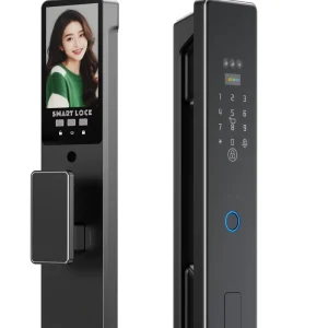 Full automatic Fingerprint Smart Lock with Tuya App Control for Stainless Steel Aluminum & Brass Doors