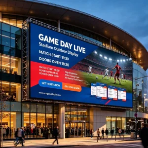 Full-color Customized LED Billboard Waterproof IP65 P2.5 P3.076 P4 P5 P6.67 Fixed Advertising Led Screen for Shopping Mall