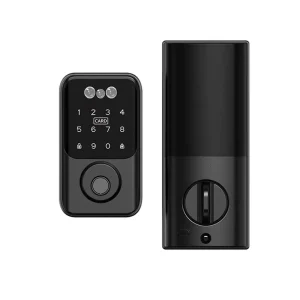 Fully Automatic Deadbolt Smart Door Lock 3D Face Palm Vein Fingerprint IC Card Password Tuya WiFi Home Security Wood Door