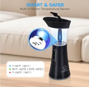 Fully Automatic Safe Integrated Ear Irrigation Flushing System Clean Ears for Home Personal Care Electric Ear Wax Removal Kit