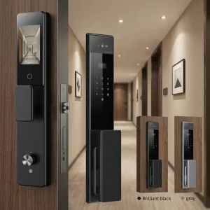 Fully Automatic Smart Door Lock with 3D Face Recognition Fingerprint APP Video Intercom for Smart Home