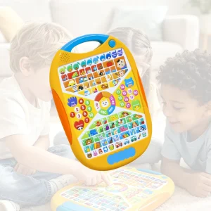 Fully Customizable Toddler Learning Tablet Toy Educational Alphabet Number Game Electronic Toy for Preschool Kids Gift