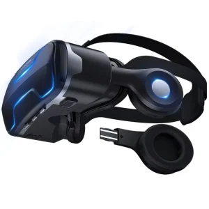 G02ED VR Glasses Upgraded IMAX 3D Movies Giant Screen Virtual Reality Glasses Smart 3D VR Headset for 4 7 Inch Smartphone