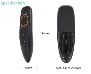 G10 Remote 2.4G Wireless MINI Keyboard Voice Remote Control for Android TV BOX Smart Phone Computer Air Remote