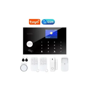 G30 Tuya WiFi GSM Home Security Alarm System 433MHz Wireless Burglar Alarm Kit Works With Alexa Google APP Remote Control