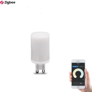 Tuya Zifeng G9 Dimmable LED Light Bulb, Smart 110V/220VAC, 2700–6500K, for E14, E17, and G4 Smart Home Lighting