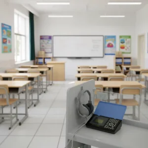 GD3110B Multimedia Digital Lab Console Smart Classroom Teaching Equipment Plastic Educational Device 16x8x4cm Shaanxi China