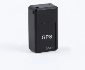GF07 Mini GPS Tracker for Kids & Pets Waterproof IP67 Long Battery Life Plastic Material LCD Display Smart Device