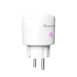 GIRIER 20A Tuya Wifi Smart Plug EU with Power Monitor Function Smart Life App Remote Control Socket Outlet
