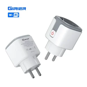 GIRIER WiFi Real time Power Metering Socket Outlet for Household Appliance Energy Saving 16A 100 250V Tuya Smart Plug