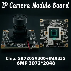 GK7205V300 IMX335 6MP IP Camera Module Starlight Blacklight Night Vision Low Illumination Board