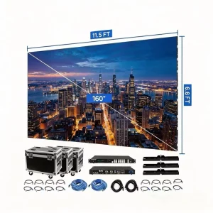 GOB Anti collision P2.6 P2.9 Rental Full Color IP65 Waterproof LED Display Smart Stage LED Wall Indoor Outdoor Wedding Events