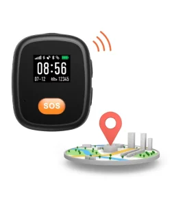 GPS Alarm Syetm Tracker for Kids Elder at Home lonely Smart Locator With Timei Display SOS 4G Personal GPS Tracker
