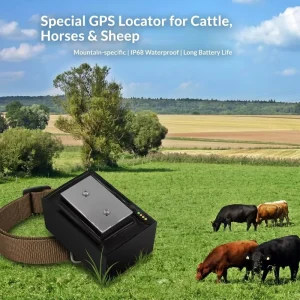 GPS Beidou Cattle Horse Sheep Rectangle Locator High-capacity Battery Livestock Pasture Smart 4G Anti-lost Tracking