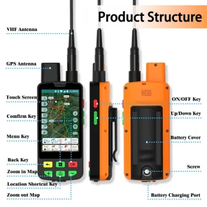 GPS Hound Tracker for Dogs Smart Locator Hunting Dog with Waterproof IP68 Electronic