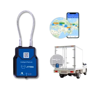 GPS Padlock Smart Seal Remote Control GSM GPRS LBS Waterproof IP67 Container Tracker Android iOS APP PC Tracking 96H Battery