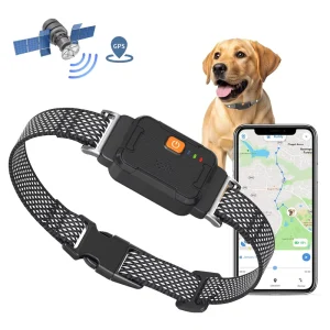 GPS Pet Dog Tracker 4G WiFi Live Tracking Location Device APP Control Smart Virtual Fence Health Monitoring Waterproof Collar