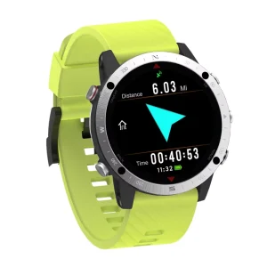 GPS Sports Watch Fitness Tracker Navigation Smart Remind Eco-Friendly Plastic Stainless Steel Climbing Survival