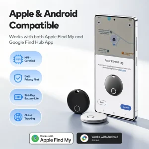 GPS enabled Smart Tracker for Wallet Keys and Luggage