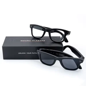 GS4 MAX Smart Glasses with Camera 8MP Intelligent Recognition Video Recording Al Translation Smart Sunglasses