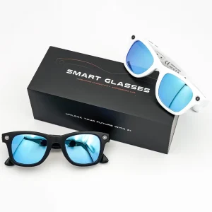 GS4 Max AI Smart Glasses with Camera 8MP Wi-Fi Transfer 4K Sunglasses ChatGPT Translation Smartglasses