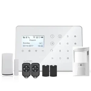 GSM Alarm Panel Security Alarm System with IP Camera