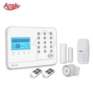 GSM/PSTN/WIFI 433MHz Alarm System Kit-99 Wireless Zones Home & Business Security System with Auto Dial-Easy to Install