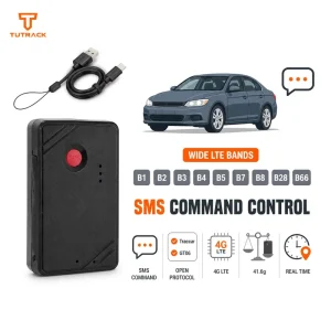 GT06 Protocol SMS Command Control Wide LTE B1 B2 B3 B4 B5 B7 B8 B28 B66 Personal Vehicle Tracker Wireless GPS Tracker