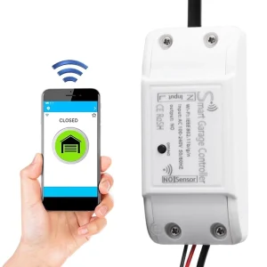 Garage Door Remote Control Smart Door Opener Device Close or Open Support for Mobile Phone 2.4 GHz WIFI Connection