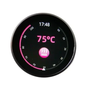 Gas Stove Smart Control Digital Knob Screen Solution Wifi Wireless 1.43 Inch Amoled Rotary Encoder Knob Display