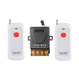 Gate Garage Automation Upgraded Dual Channel Remote Receiver Learning Code DC12V AC85 240V 433MHz RF Controller