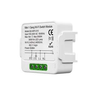 Geagood Tuya WiFi Relay Switch Module Dry Contact 1 Channel Alexa Google Home Smart Life App AC Smart Home System Timer/Schedule