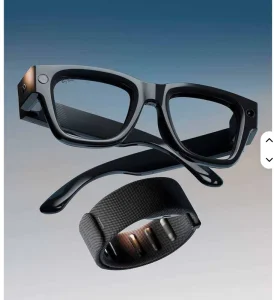 Gen 2 Wayfarer Smart AI Glasses 4K UltraHD Resolution 12 MP Ultra Wide Camera Audio Video