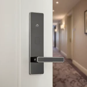 Genuine Quality Stainless Steel Smart Hotel Lock with RFID Card & Mechanical Key Unlock SDK Compatible for Wood Doors