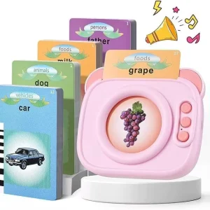 German + English Early Education Card Machine Puzzle Enlightenment Pure English Learning Card Machine Audio Toy Card Machine