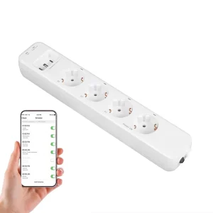 Germany WIFI Power Strip Smart with 3 USB Port Home Electrical Extension Power Strip