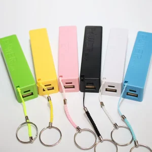 Gift Power Bank 2600mah Charger Battery Supply 5V 1A Power Bank Portable Pocket Size 1200mah Power Bank Station