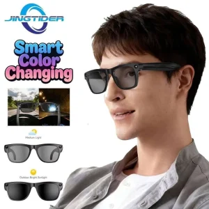 Glasses Smart Color Changing Lens 8Mp Camera 1080P Video Recoding AI Real Time Translation Call