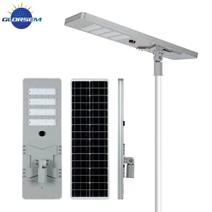 Glorsem Industrial Smart Solar LED Street Light IP66 Waterproof PIR Sensor Multi Color Temperature Outdoor Garden Landscape CCC