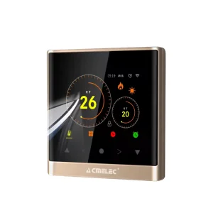 Gold Tuya Smart Floor Heating Wifi Thermostat for Water Room Temperature Remote Controller for Google HomeAleaxDuerOS