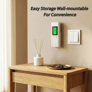 Green Backlight Digital LCD Display Smart Wireless RF Living Room Thermostat Heat Cool Eco Friendly Temperature Control Long