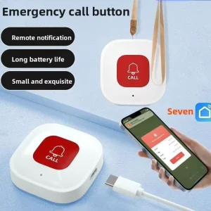 Guardian Family Elder Special Remote SOS Emergency Alarm Device Graffiti WiFi Smart Caller USB Charging App Control for Family