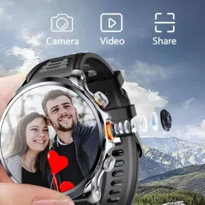 H18 Men Smart Watch 4G Wifi GPS Touch Waterproof Android Montre Connecte Smart Bracelets Ultra Smart Watch With Sim Card Camera