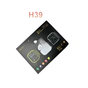 H39 Ultra 2 Smart Watch 12 in 1 Set with 2 Watches Earphones Compatible Alarm Clock Function for Men Women